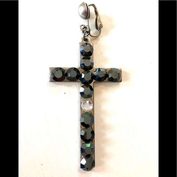 VTG 90s EXC Eve of Milady Black and white satin peplum gown Junior size 5 - Picture 13 of 14